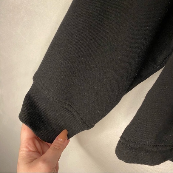 Old Navy Loose French Terry Tie Open Back Sweatshirt M Medium Cutout 552679 - Picture 7 of 10